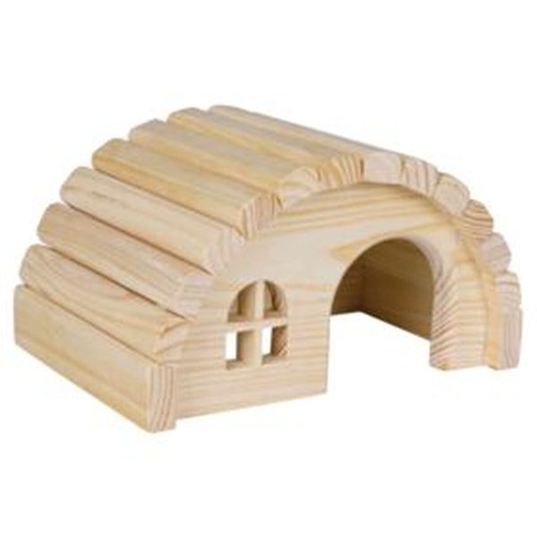 Acessório para Gaiola Trixie Bege madeira de pinho Casa 29 × 17 × 20 CM