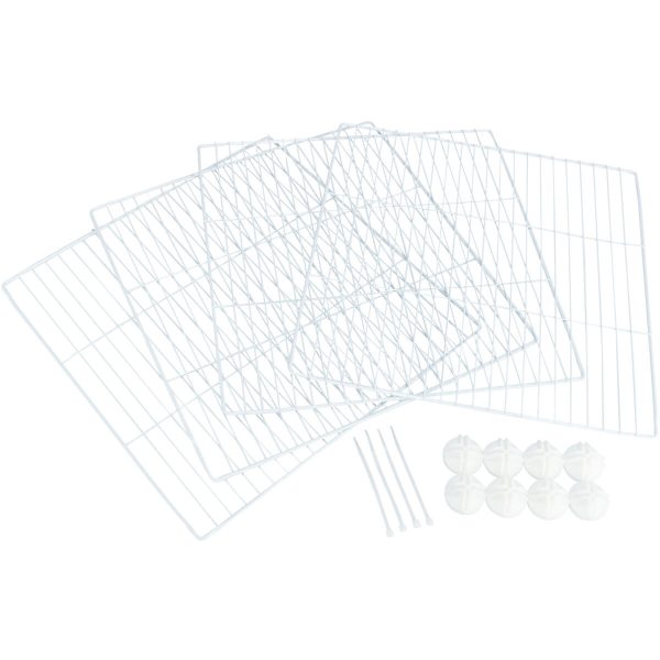 Acessório para Gaiola Trixie Metal Plástico 35 x 35 cm Extensor (4 Peças)
