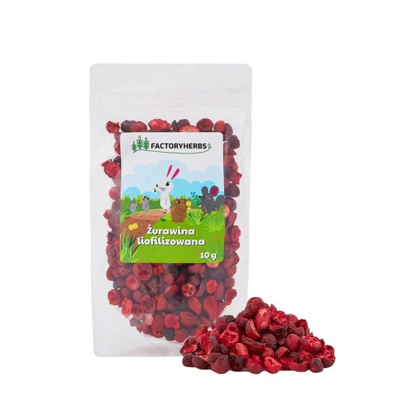 Alimento para Coelhos Factoryherbs Freeze-dried cranberries Frutas Chinchila Cobaia Hamster Ratazana Rato Roedores Pássa