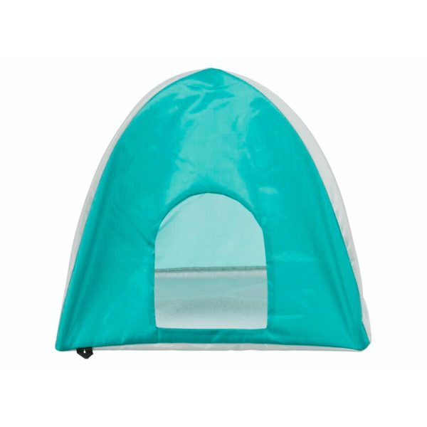 Cama para animal de estimação Trixie Bege Azul escuro Papel Crunch 37 × 35 × 37 cm