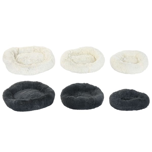 Cama para cães Home ESPRIT Branco Cinzento escuro 73 X 64 X 16 CM 2 Unidades