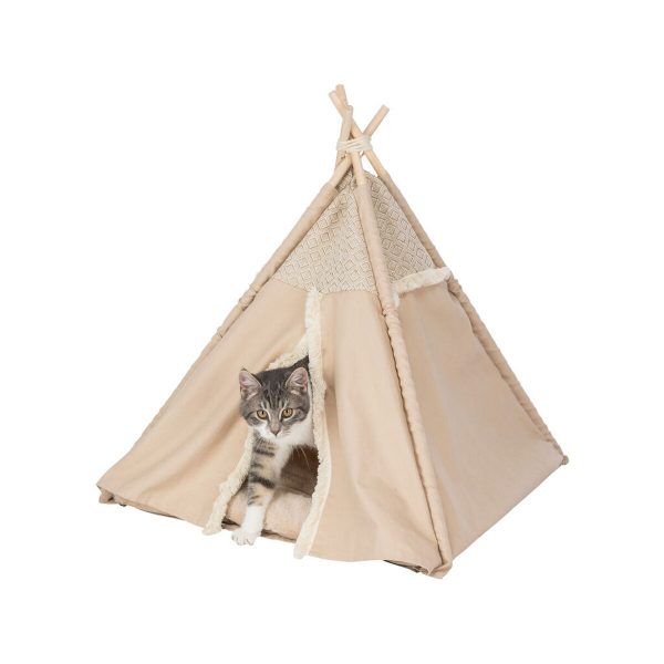 Cama para cães Trixie Bege 55 × 65 × 55 cm
