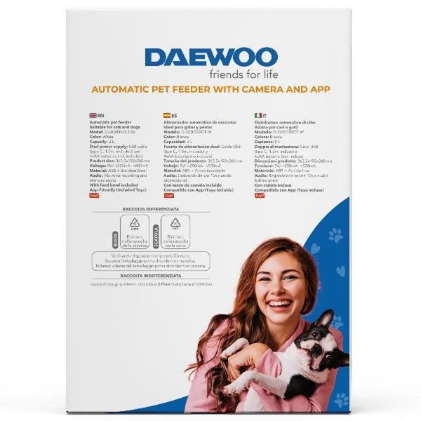 Comedouro automático Daewoo D-QQ039-2L