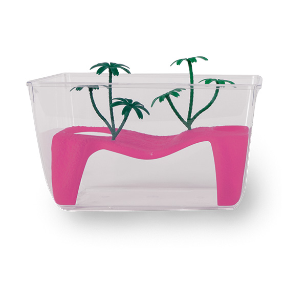 Tartarugueira Plastica 'Panarea' - 32,5X21X20Cm